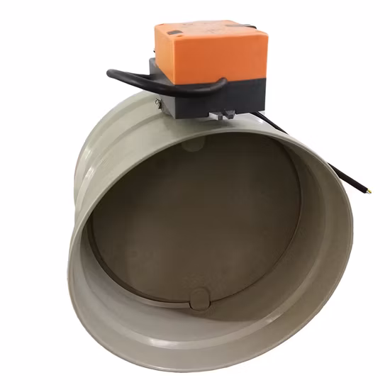 PP Motorized Air Damper for HAVC Air Flow Control