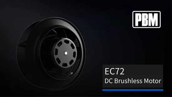 250mm/10inch 230VAC Ec-AC Backward Curved Centrifugal Ventilation Fan