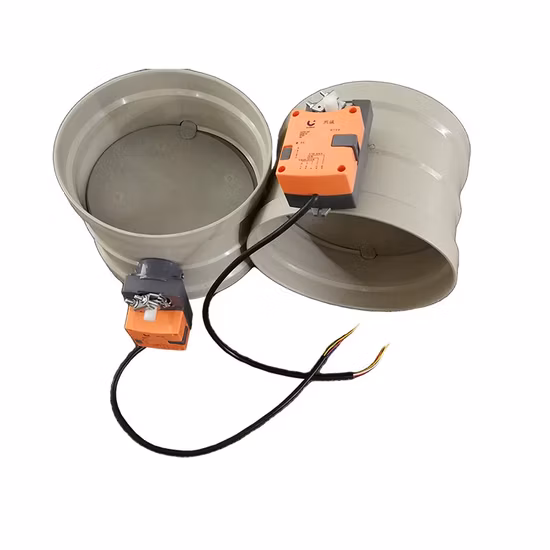 PP Motorized Air Damper for HAVC Air Flow Control