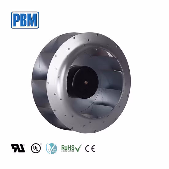 250mm/10inch 230VAC Ec-AC Backward Curved Centrifugal Ventilation Fan