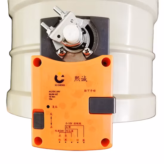 PP Motorized Air Damper for HAVC Air Flow Control