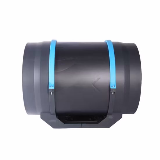 실내 성장실용 10인치 수경법 덕트 인라인 혼합 흐름 원심 팬